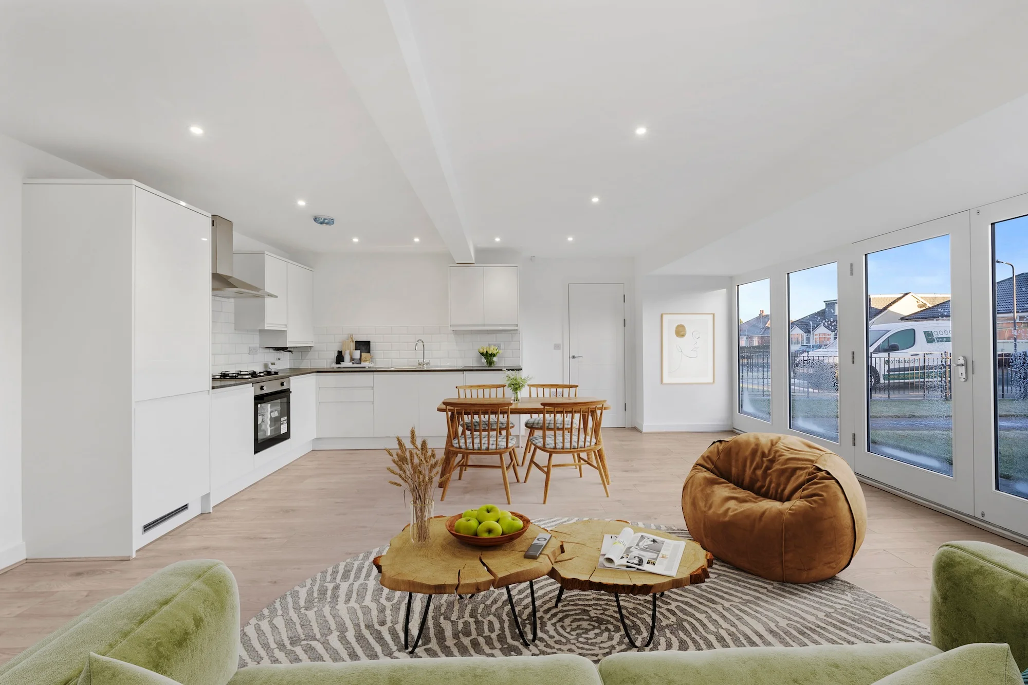 Lens Media Virtual Staging Kitchen After